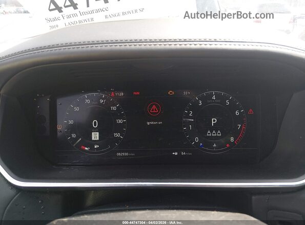 SALWV2SV6KA841150 2019 LAND ROVER RANGE ROVER SPORT Розовый Вид задних сидений