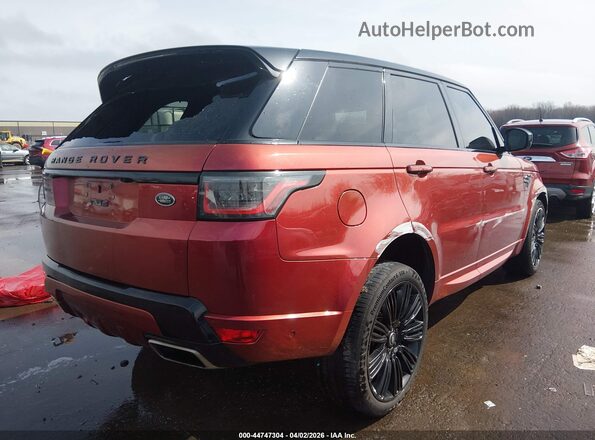 SALWV2SV6KA841150 2019 LAND ROVER RANGE ROVER SPORT Розовый Задняя правая четверть
