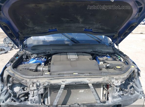 SALWZ2EF4GA595411 2016 LAND ROVER RANGE ROVER SPORT Blue Rear view