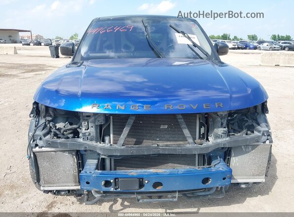 SALWZ2EF4GA595411 2016 LAND ROVER RANGE ROVER SPORT Blue Front view