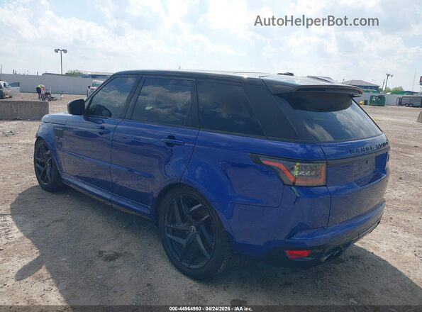 SALWZ2EF4GA595411 2016 LAND ROVER RANGE ROVER SPORT Blue Rear left