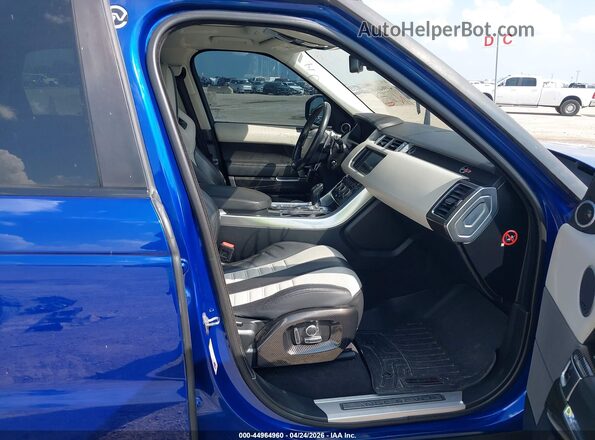 SALWZ2EF4GA595411 2016 LAND ROVER RANGE ROVER SPORT Blue Front interior view