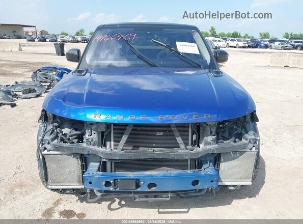 SALWZ2EF4GA595411 2016 LAND ROVER RANGE ROVER SPORT Blue Rear interior view