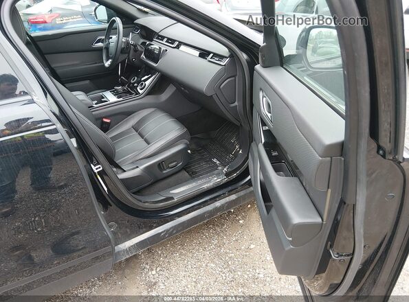 SALYB2EN0KA221049 2019 LAND ROVER RANGE ROVER VELAR Черный Вид салона спереди