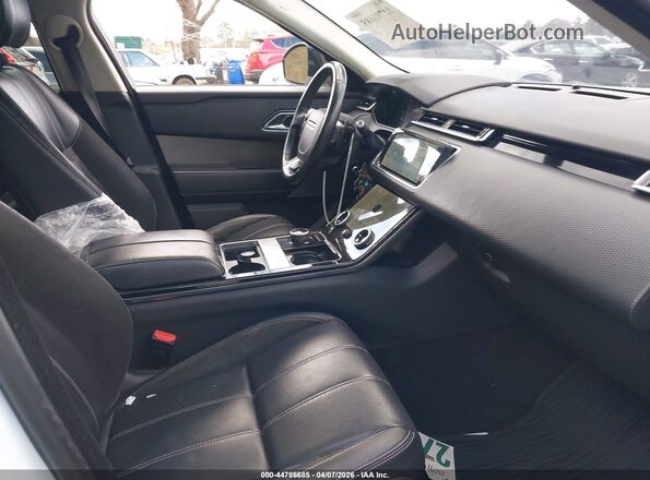 SALYB2RV2JA747210 2018 LAND ROVER RANGE ROVER VELAR White Widok wnętrza z przodu