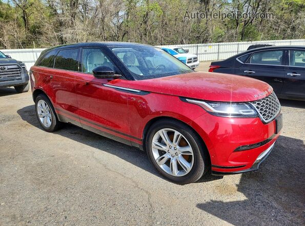SALYJ2EX0MA305766 2021 LAND ROVER RANGE Темно-бордовый Передняя правая четверть