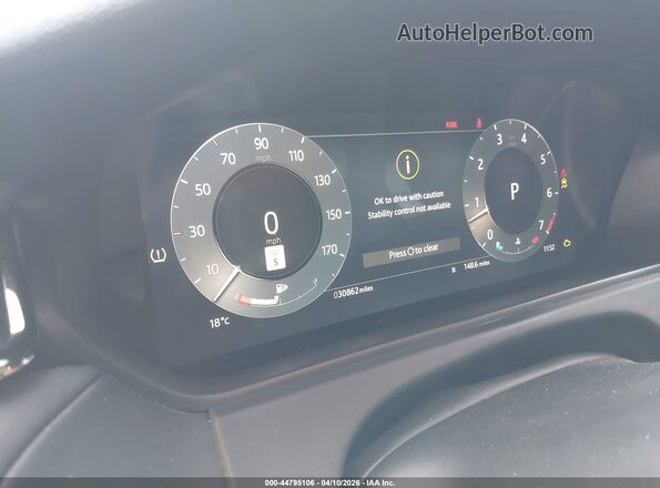 SALYJ2EX3RA385281 2024 LAND ROVER RANGE ROVER VELAR White Vista de los asientos traseros