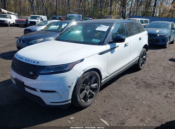 SALYJ2EX7SA394054 2025 LAND ROVER RANGE ROVER VELAR White Առջևի ձախ երեք քառորդ տեսարան
