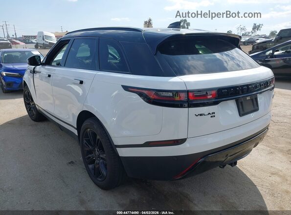 SALYJ2EX8MA314327 2021 LAND ROVER RANGE ROVER VELAR White უკანა მარცხენა