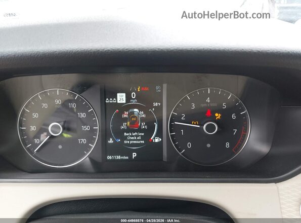 SALYK2EXXLA268009 2020 LAND ROVER RANGE ROVER VELAR Black Widok tylnych siedzeń