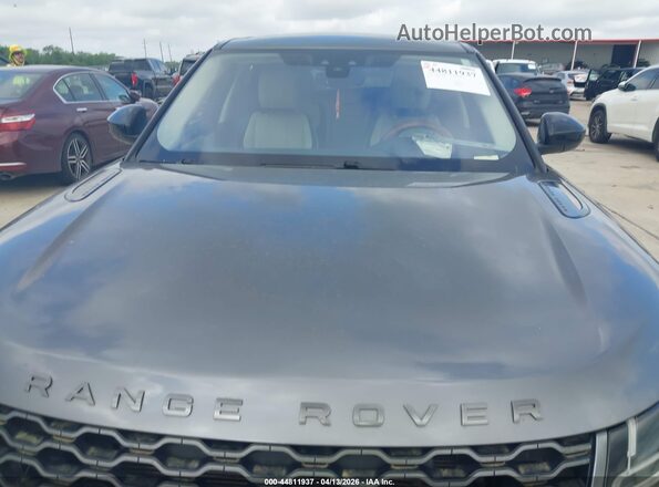 SALYL2EX0KA228033 2019 LAND ROVER RANGE ROVER VELAR Gray Front view