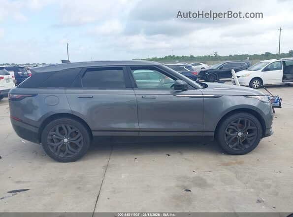SALYL2EX0KA228033 2019 LAND ROVER RANGE ROVER VELAR Gray Rear interior view