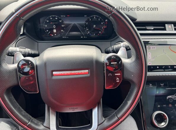 SALYL2EX6KA780359 2019 LAND ROVER RANGE Серый Вид салона спереди