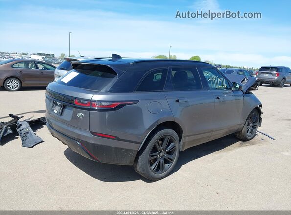 SALYL2EX7KA210144 2019 LAND ROVER RANGE ROVER VELAR Gray Задня права чверть