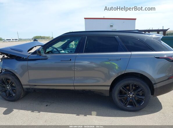 SALYL2EX7KA210144 2019 LAND ROVER RANGE ROVER VELAR Gray 