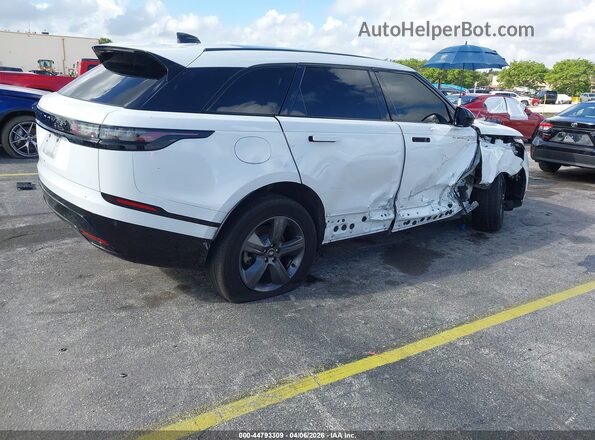 SALYL2EX7SA810338 2025 LAND ROVER RANGE ROVER VELAR Белый Задняя правая четверть