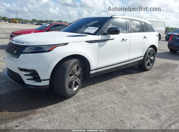 SALYL2EX7SA810338 2025 LAND ROVER RANGE ROVER VELAR Белый Передняя левая четверть