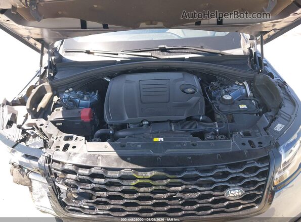 SALYL2EX8KA217636 2019 LAND ROVER RANGE ROVER VELAR Light Blue Вид сзади
