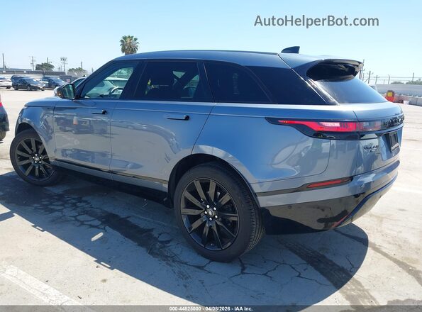 SALYL2EX8KA217636 2019 LAND ROVER RANGE ROVER VELAR Light Blue Задняя левая четверть