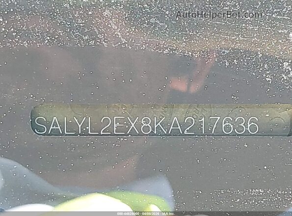 SALYL2EX8KA217636 2019 LAND ROVER RANGE ROVER VELAR Light Blue 