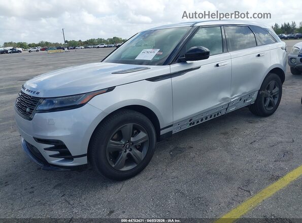 SALYL2EX8SA810154 2025 LAND ROVER RANGE ROVER VELAR Серебряный Передняя левая четверть