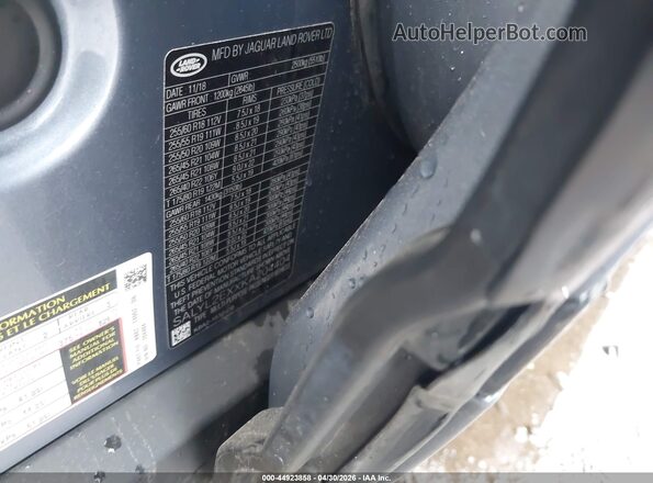 SALYL2EXXKA204404 2019 LAND ROVER RANGE ROVER VELAR Blue Շարժիչի բաժամունքի տեսք