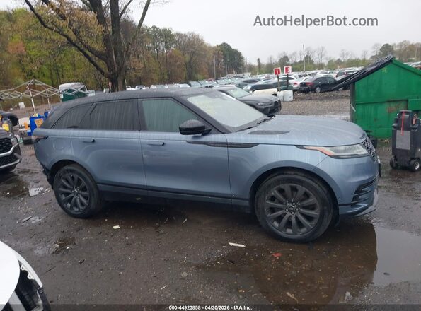 SALYL2EXXKA204404 2019 LAND ROVER RANGE ROVER VELAR Blue Սալոնի հետևի տեսք