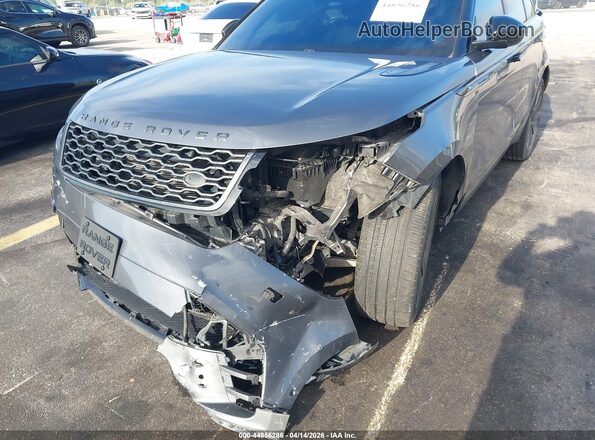 SALYL2FV0KA213335 2019 LAND ROVER RANGE ROVER VELAR Gray წინა ხედი