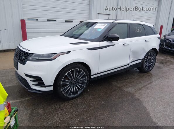 SALYM2FU3MA306423 2021 LAND ROVER RANGE ROVER VELAR White Przód lewy