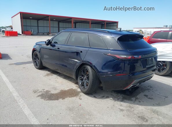 SALYT2EU5MA327276 2021 LAND ROVER RANGE ROVER VELAR Blue Trasero izquierdo