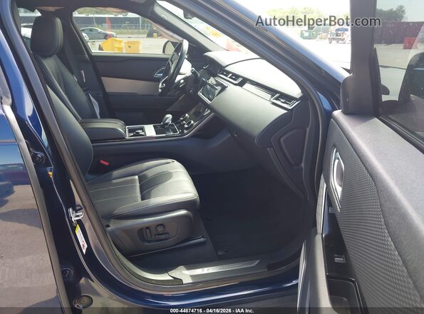 SALYT2EU5MA327276 2021 LAND ROVER RANGE ROVER VELAR Blue Vista interior delantera