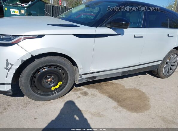 SALYT2EX0NA329612 2022 LAND ROVER RANGE ROVER VELAR Серебряный Вид спереди