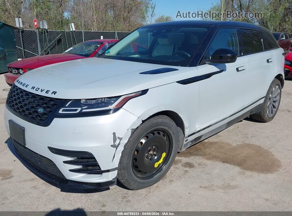 SALYT2EX0NA329612 2022 LAND ROVER RANGE ROVER VELAR Серебряный Передняя левая четверть