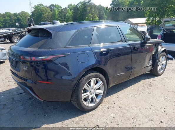 SALYT2EX4MA308762 2021 LAND ROVER RANGE ROVER VELAR Dark Blue Задня права чверть