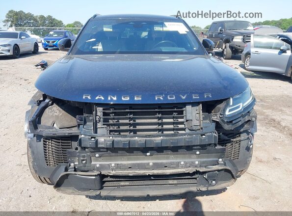 SALYT2EX4MA308762 2021 LAND ROVER RANGE ROVER VELAR Dark Blue Вид задньої частини салону