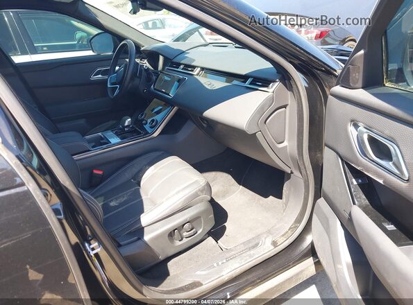 SALYT2EX7NA331079 2022 LAND ROVER RANGE ROVER VELAR Черный Вид салона спереди