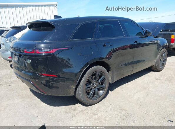 SALYT2EX7NA331079 2022 LAND ROVER RANGE ROVER VELAR Черный Задняя правая четверть
