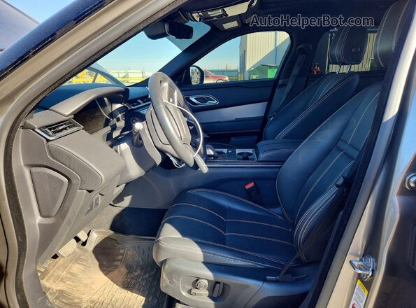 SALYT2EX9MA317103 2021 LAND ROVER RANGE Blue წინა სალონის ხედი