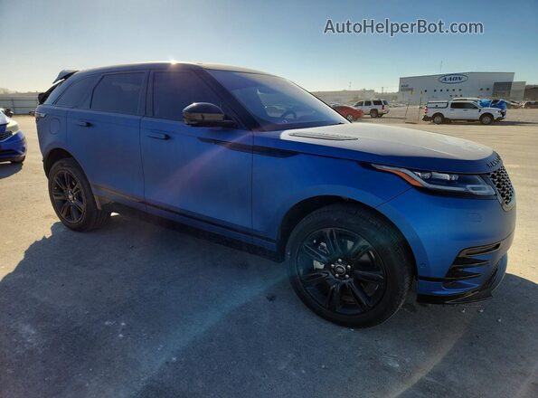 SALYT2EX9MA317103 2021 LAND ROVER RANGE Blue წინა მარჯვენა
