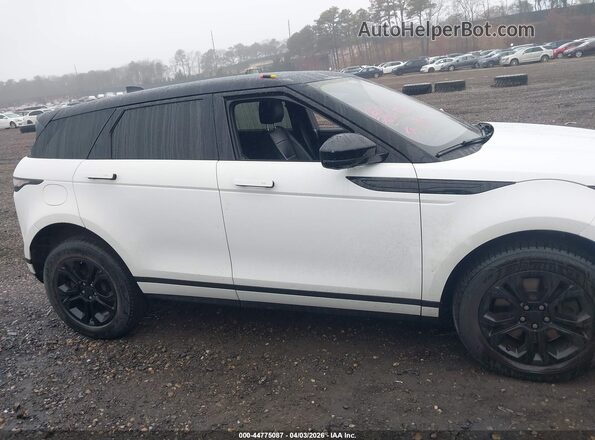 SALZJ2FX8MH122853 2021 LAND ROVER RANGE ROVER EVOQUE White Vista interior trasera