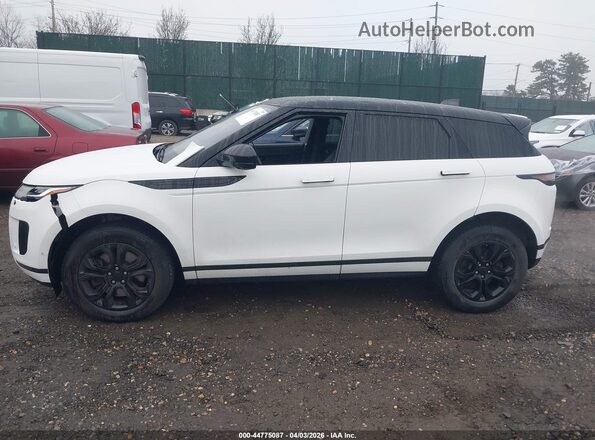 SALZJ2FX8MH122853 2021 LAND ROVER RANGE ROVER EVOQUE White Vista interior de 360 grados