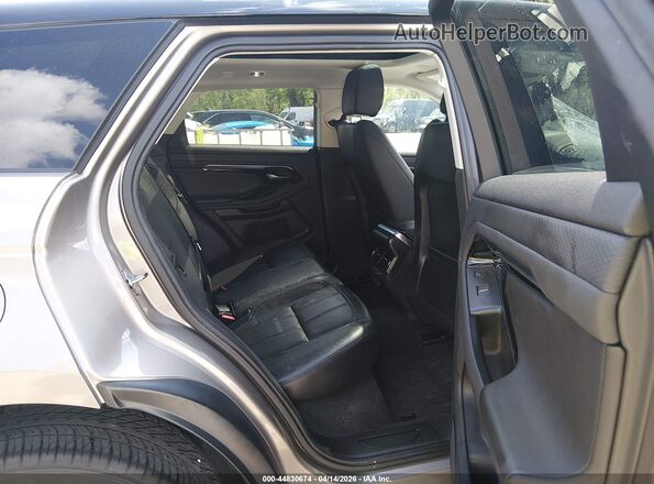 SALZJ2FX8MH155240 2021 LAND ROVER RANGE ROVER EVOQUE Brown Vista de la etiqueta del VIN