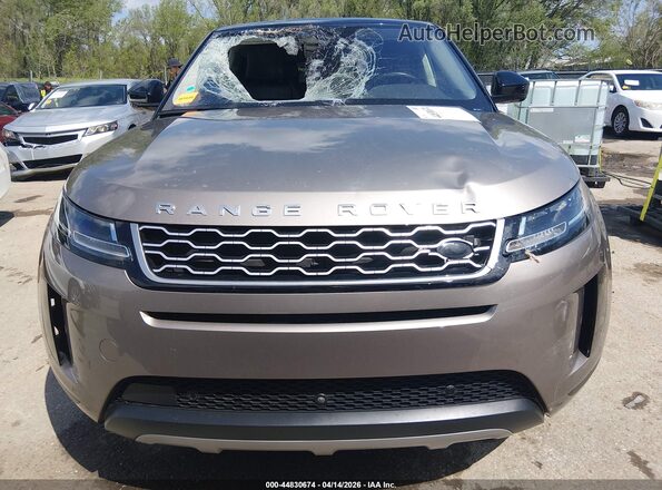 SALZJ2FX8MH155240 2021 LAND ROVER RANGE ROVER EVOQUE Brown Vista del cuadro de instrumentos