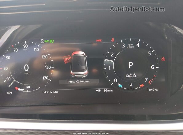 SALZJ2FX8MH155240 2021 LAND ROVER RANGE ROVER EVOQUE Brown Vista de los asientos traseros