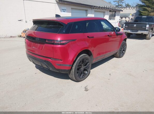 SALZP2FX4LH019734 2020 LAND ROVER RANGE ROVER EVOQUE Red Rear right
