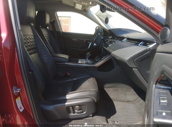 SALZP2FX4LH019734 2020 LAND ROVER RANGE ROVER EVOQUE Red Front interior view