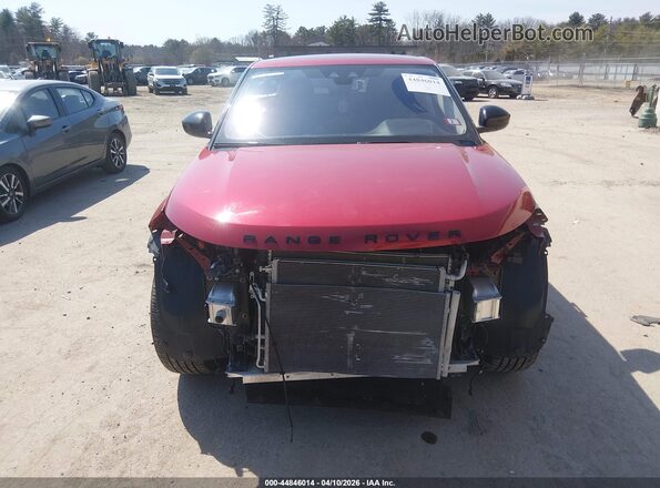SALZP2FX4LH019734 2020 LAND ROVER RANGE ROVER EVOQUE Red Rear interior view