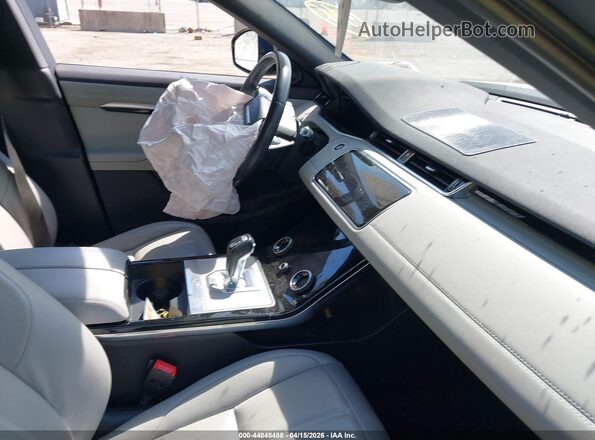 SALZP2FX7LH060987 2020 LAND ROVER RANGE ROVER EVOQUE Gray წინა სალონის ხედი