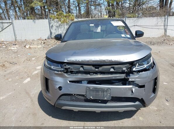SALZP2FX7LH060987 2020 LAND ROVER RANGE ROVER EVOQUE Gray ხელსაწყოთა პანელის ხედი