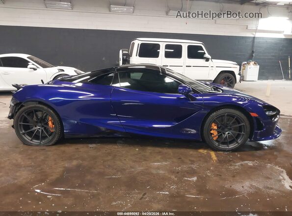 SBM14BCA4SW009459 2025 MCLAREN 750S Синий Панорамный вид салона 360°